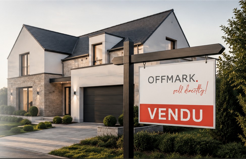 Maison contemporaine vendue directement par OFFMARK